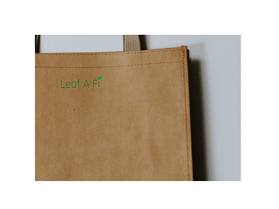 Leaf A Fi Bag Design