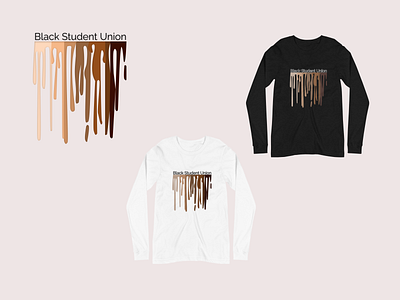 Black Student Union Shirt Design branding business design figma graphic design illustration logo mock up product design shirt shirt design typography ui ux vector