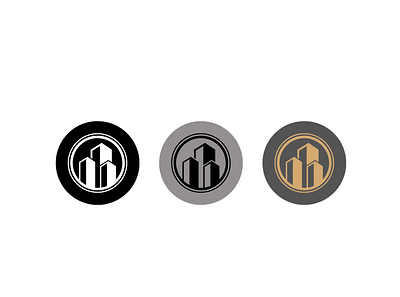 Real Estate Logo Designs (Different Colors) branding business canva design graphic design logo real estate vector