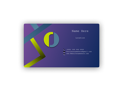 Business Card Design Using Gimp & Figma