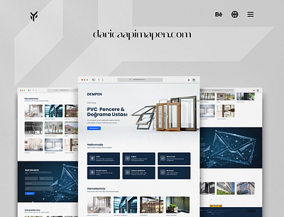 Daricaapimapen / Web design design graphic design home page landing page minimal website ui ux web web development web page website website interactions