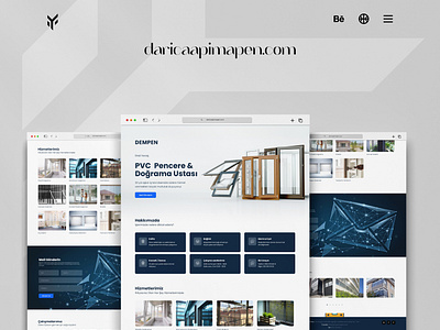 Daricaapimapen / Web design design graphic design home page landing page minimal website ui ux web web development web page website website interactions