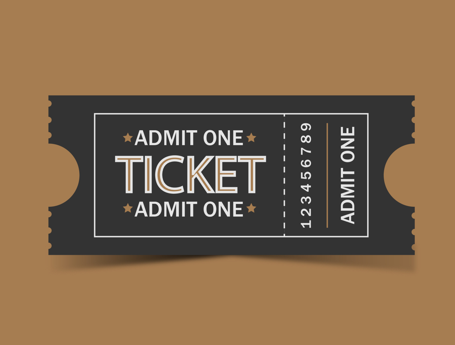 Ticket by Регина Валиуллина on Dribbble