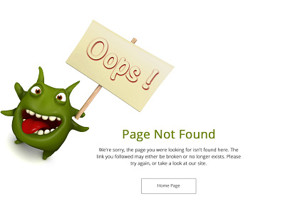 Creative 404 Pages