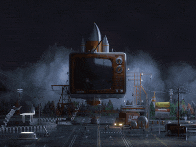 The Madchines yellimages tonyzagoraios appliances mix machines surrealistic crazy 3d