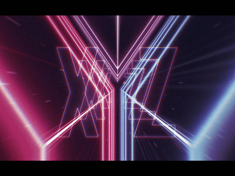 Retroaxes 3d aftereffects animation animation design design dynamic echo eighties logo logotype loop neon noise oldschool purple retro retrowave saber school