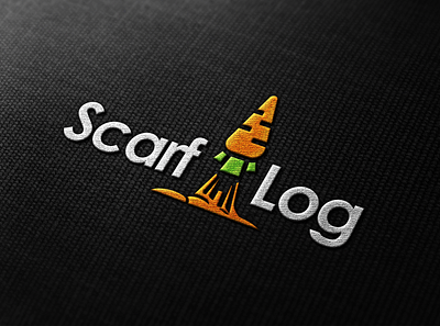 Scarf Log logo branding design graphic design logo ve vector