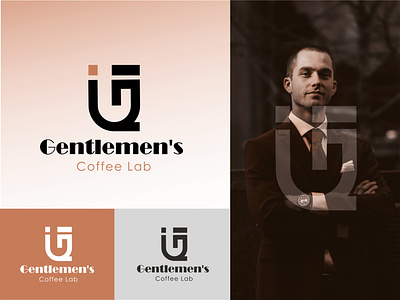 Gentlemen's coffee Logo Design branding business logo cafe coffee commercial design elegant gentelmen logo design modern rstaurant