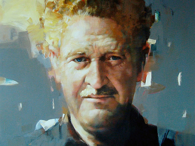Portrait of Nazim Hikmet fine art nazim nazim hikmet painting portrait
