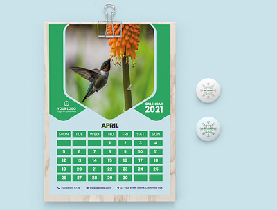 Wall Calendar Design adobe illustrator branding calendar calendar design desk calendar graphic design illustration logo planner