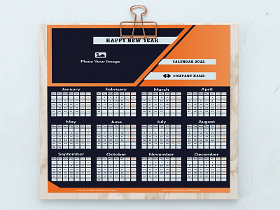 Calendar 2022 business calendar design desk calendar graphic design illustration journal logo mock up modern planner professional vector wall calendar