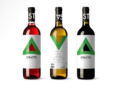 Stratvs Wine Branding & Bottle Design