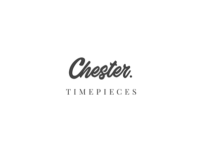 Chester Timepieces Branding