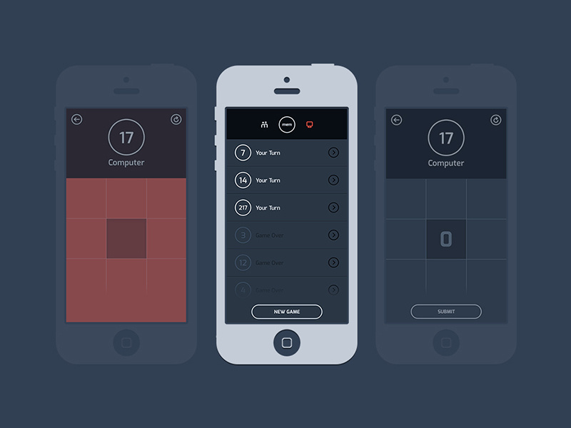 MEM - Single Player behance ios7 ios iphone mobile memory pattern mem iphone game