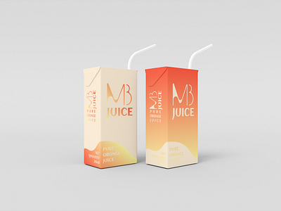 Juice package branding graphic design logo