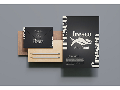 Fresco sea food restaurants brand identity branding graphic design logo