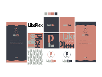 LikePlex brand identity branding graphic design logo