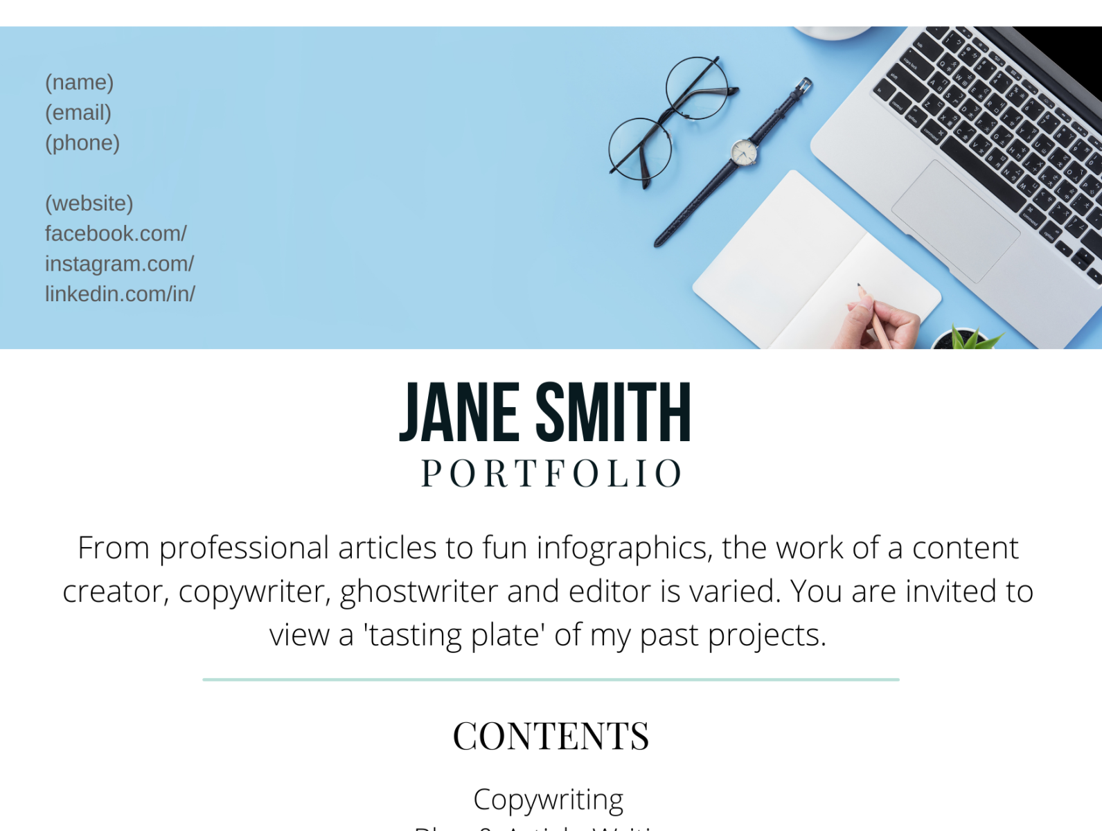 Freelance Writer Portfolio Template By Jade Reardon On Dribbble   0ce67fbc31c01ba957b1f04f3d2caf76 