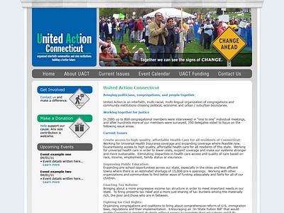 UACT Home Page Design