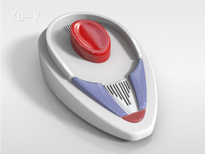 Red Button Device design industrial