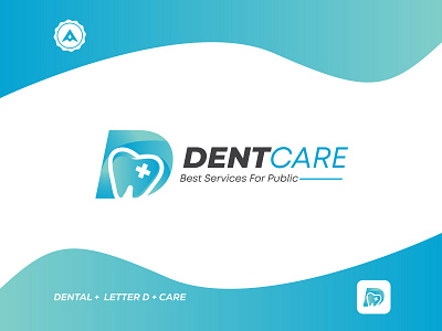 Professional modern minimalist Dental logo design