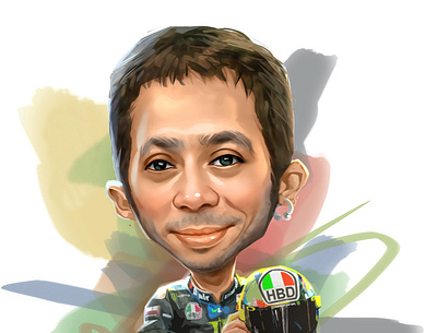 Good Bye Valentino Rossi animation caricatur graphic design illustration karikatur motogp valentino rossi valley yellow