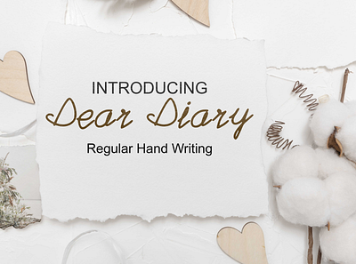 Dear Diary font fonts handwritten handwritting