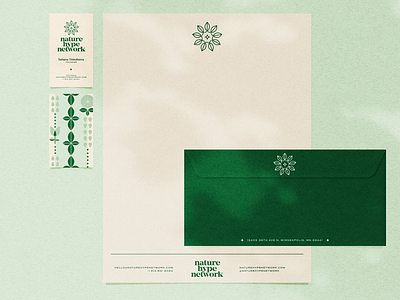 Nature Hype Network Stationery