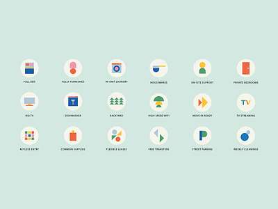 Base Icons brand design branding colorful geometric icon icons illustration minimal playful