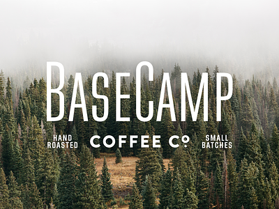 Basecamp Logo basecamp co coffee logo wordmark