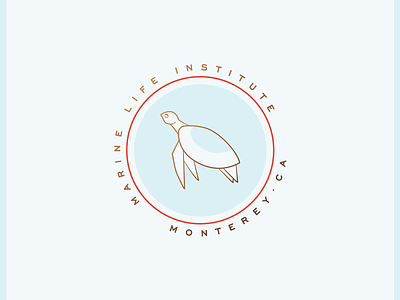 Monterey V2 badge emblem logo sea turtle
