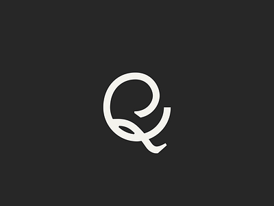 Quill logo logomark monogram q