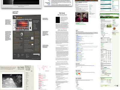 Websites code information information architecture text typography web design website