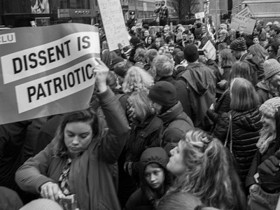 Dissent black and white dissent donald trump expression photography protest women