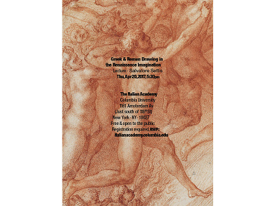 Michelangelo and Helvetica drawing dress helvetica humor michelangelo poster typography