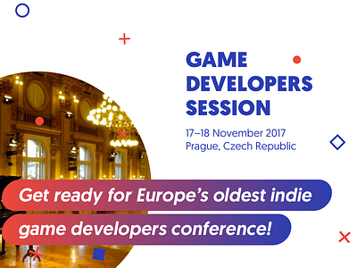Game Developers Session 2017 teaser conference event microsite ui web website