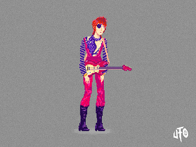 Pixel Ziggy Stardust