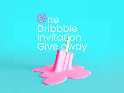 Dribbble Invitation Give Away