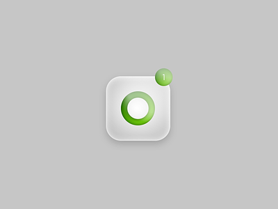 GREEN CIRCLE | App Icon app app icon hellobrands icon jayana notification. sri lanka ui ux