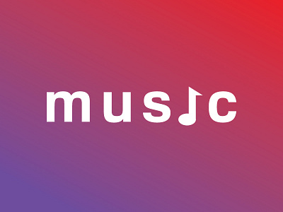 Music Minimal Logo apple brand branding icon identity invite minimal music simple sound symbol