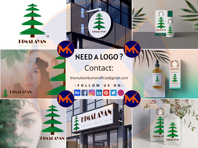 HIMALAYAN (NATURAL SKIN CARE) LOGO DESIGN branding graphic design icon logo