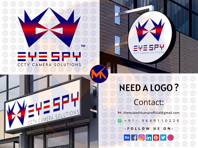 SECURITY CAMERA LOGO DESIGN branding design graphic design icon logo