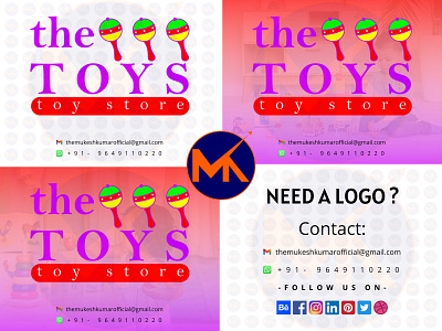 THE TOYS (TOY STORE LOGO DESIGN)