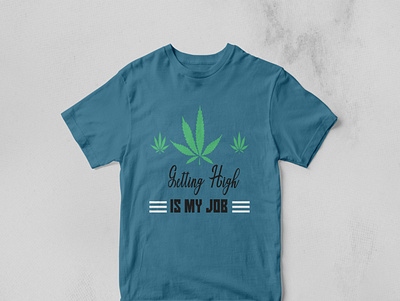 weed t-shirt branding design graphic design illustration tshirt typography vector