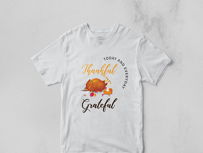 Be thankful branding illustration tshirt typography vector