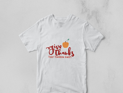 Give thanks branding illustration tshirt typography vector