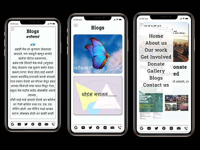 App screens NGO app branding design graphic design ngoapp ui