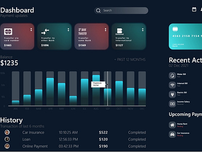 Dashboard UI Design