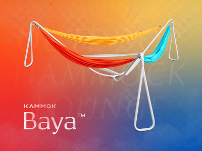 Baya - Hammock Lounge 3 hammock stand baya design hammock kammok lounge outdoor outdoors recreation summer texture