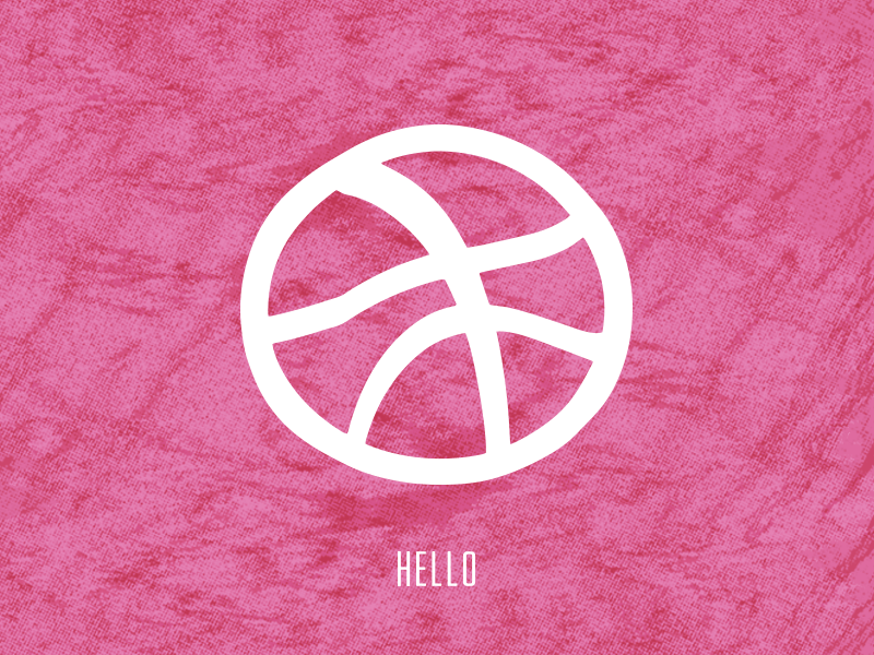 Jumble-Dribbbler after effects basketball dribbble glitch graphic hello icon logo motion pink texture